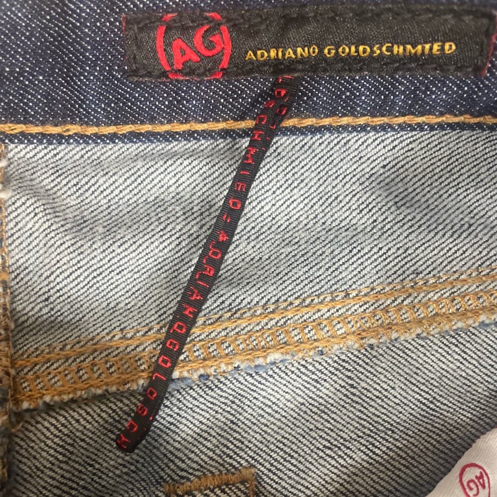 AG Adriano Goldschmied “The Casblanca” Straight Leg Dark Wash Jeans (BB) - Picture 9 of 13